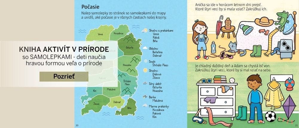 Príroda Kniha aktivít
